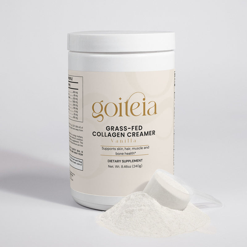 Goiteia Goiteia Grass-Fed Collagen Creamer (Vanilla) 8.46 Oz (240g) Proteins & Blends