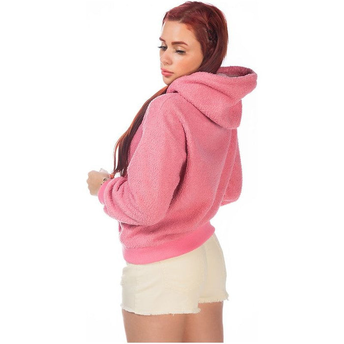 Soft Fleece Pullover Drawstring Hoodie