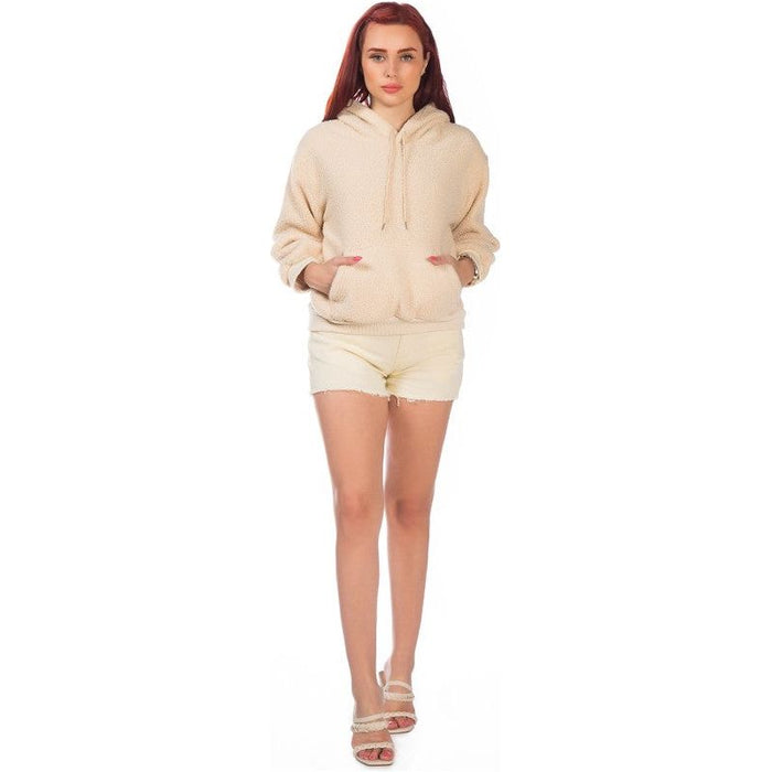 Soft Fleece Pullover Drawstring Hoodie