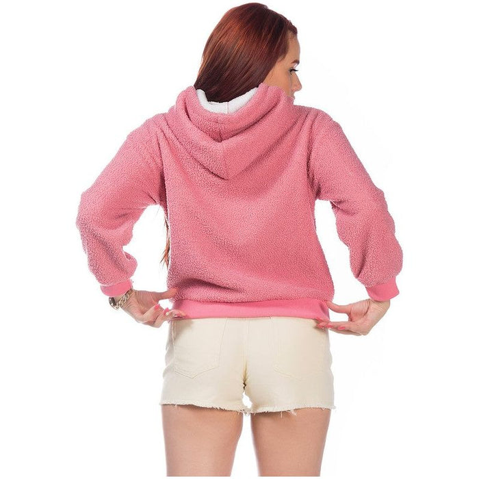 Soft Fleece Pullover Drawstring Hoodie