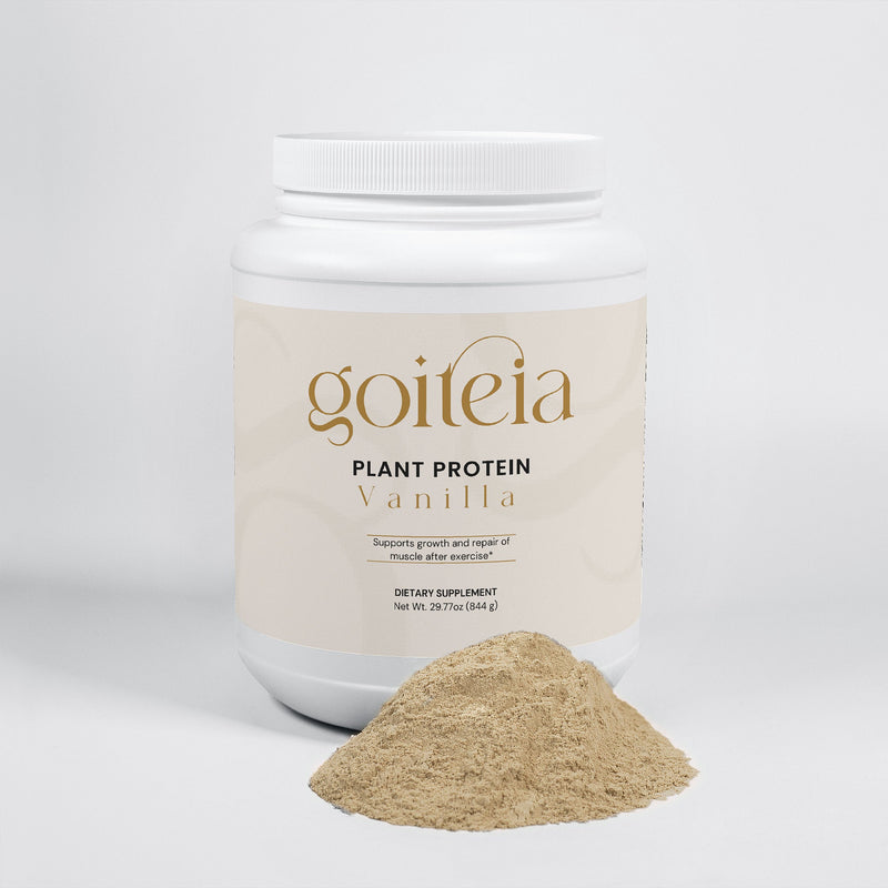 Goiteia Goiteia Plant Protein (Vanilla) 29.77 oz. (844 g) Proteins & Blends