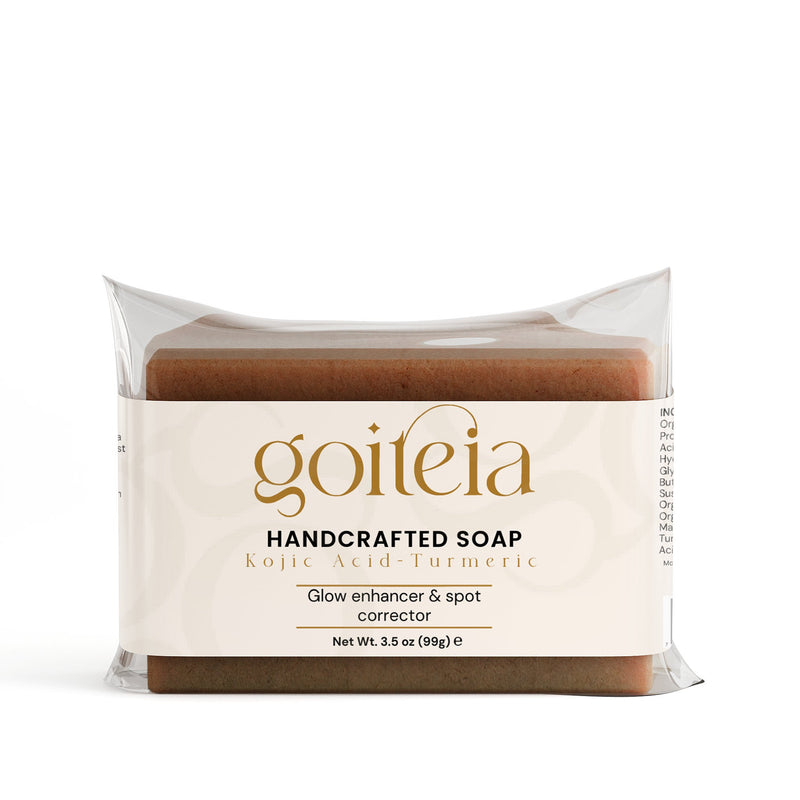 Goiteia Goiteia Kojic Acid & Turmeric Soap 3.5 oz  (99 g) Bar Soap