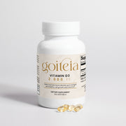 Goiteia Goiteia Vitamin D3 2,000 IU 100 softgels Vitamins & Minerals