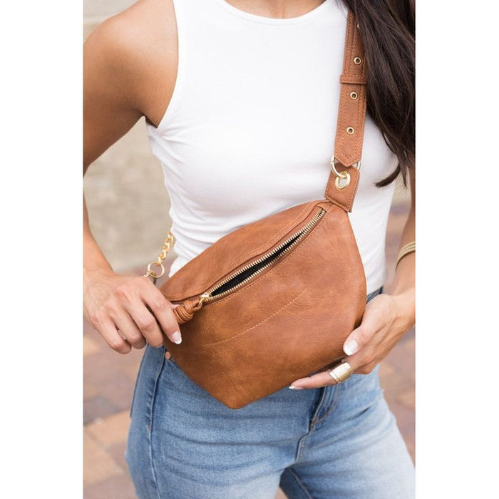 Luxe Convertible Sling Belt Bum Bag