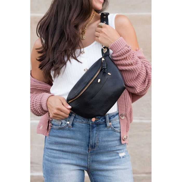 Luxe Convertible Sling Belt Bum Bag