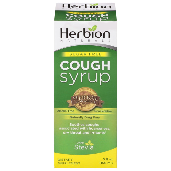 Cozy Farm - Herbion Naturals Sugar-Free Throat Syrup - 5 Oz