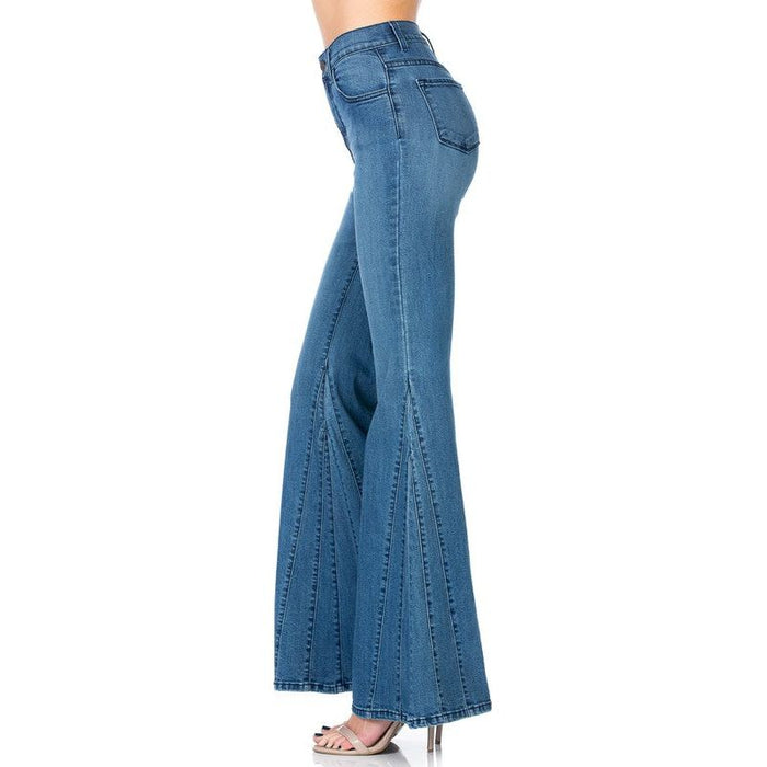 Flare Jean Bell Bottom Wide Leg Denim Pants