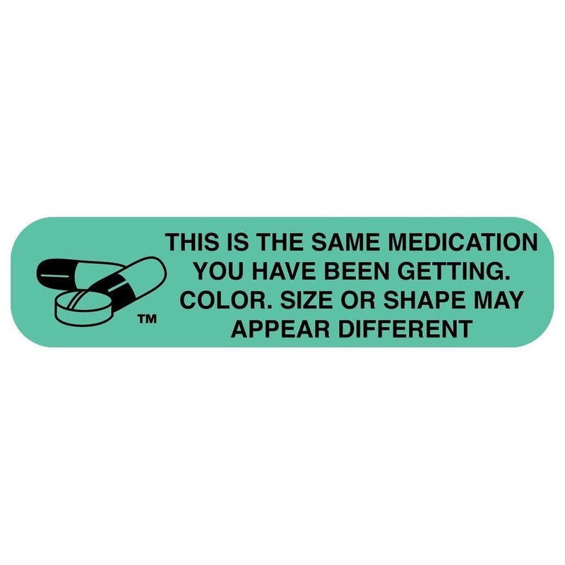 Apothecary Products Apothecary Products Wellness Label & Look Different Green Case Of 1000 Business & Industrial