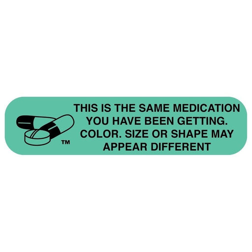 Apothecary Products Apothecary Products Wellness Label & Look Different Green Case Of 1000 Business & Industrial