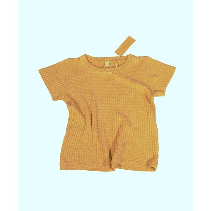 Bamboo Waffle Classic T For Kids