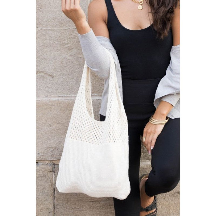 Soft Knit Hobo Bag