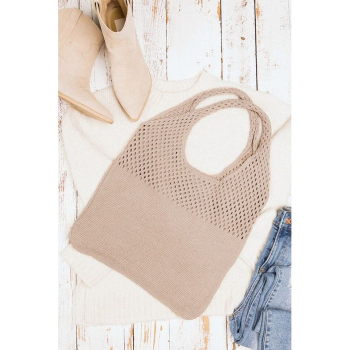 Soft Knit Hobo Bag