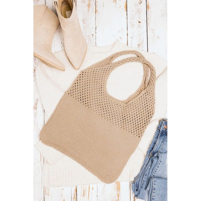 Soft Knit Hobo Bag