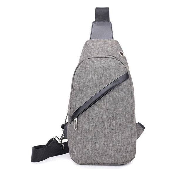 Cross Zip Sling Bag