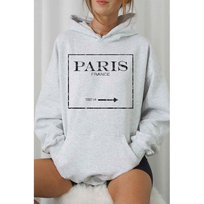 PARIS FRANCE GRAPHIC HOODIE