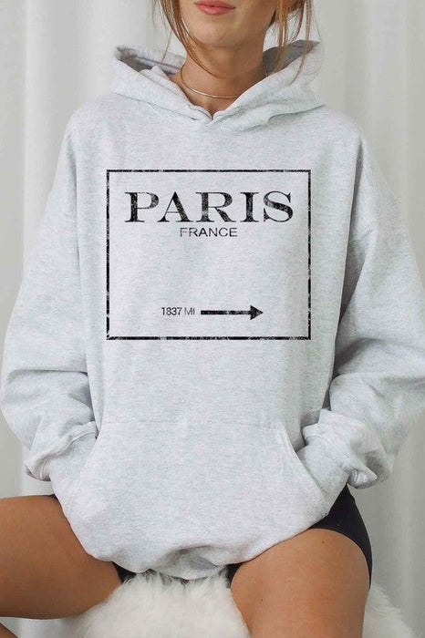 PARIS FRANCE HOODIE PLUS SIZE