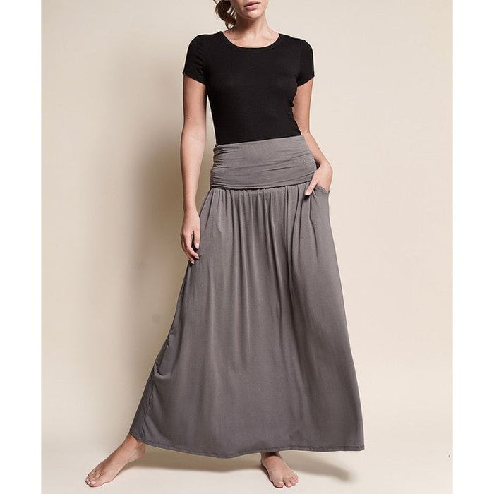 Bamboo Yoga Maxi Skirt