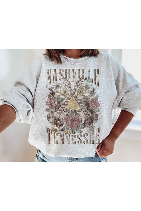 NASHVILLE TENNESSEE GRAPHIC SWEATSHIRT