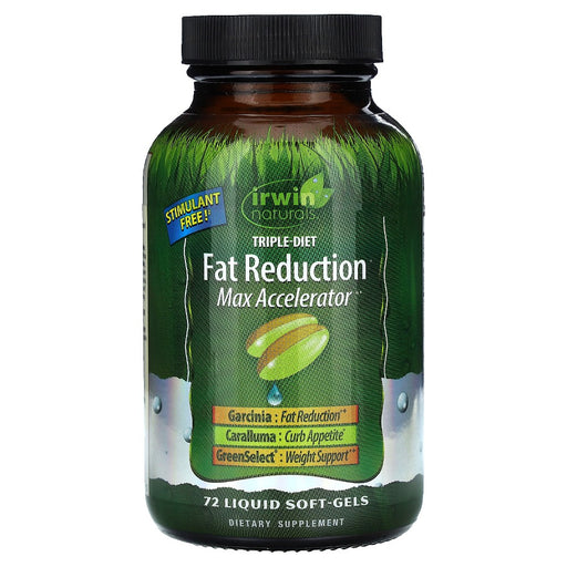 Irwin Naturals Irwin Naturals Triple Diet Fat Reduction Max Accelerator - 72 Liquid Softgels Vitamins & Supplements