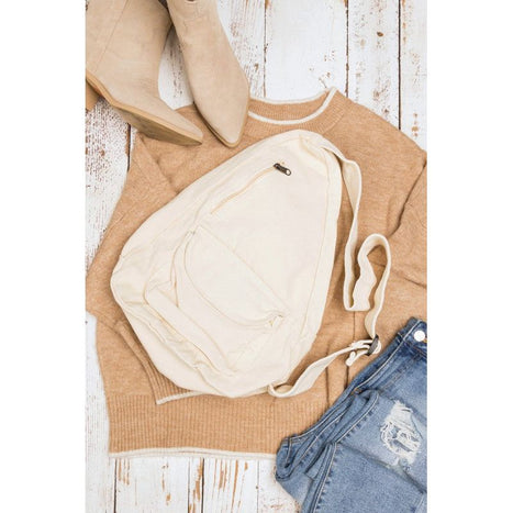 Aili's Corner Oversized Canvas Sling