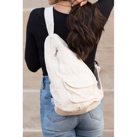 Aili's Corner Oversized Canvas Sling