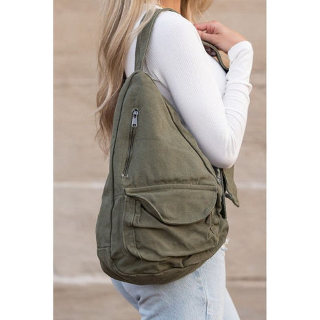 Aili's Corner Oversized Canvas Sling