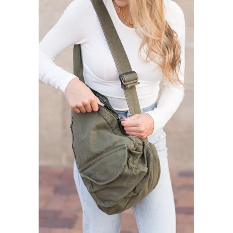 Aili's Corner Oversized Canvas Sling