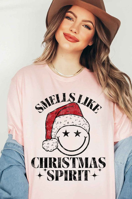 CHRISTMAS SPIRIT T-SHIRT PLUS SIZE