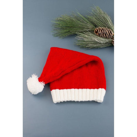 Santa Stocking Beanie Hat