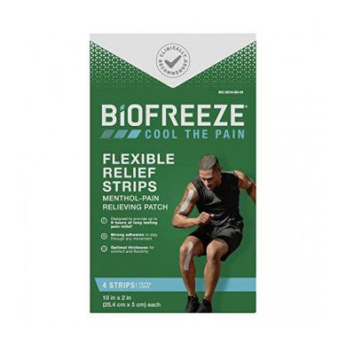 Biofreeze Biofreeze Flexible Relief Strips - 4ct Personal Care