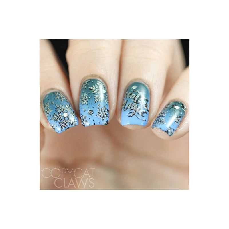 UberChic Beauty Holiday Jingle, (Christmas-03) Stamping Plate