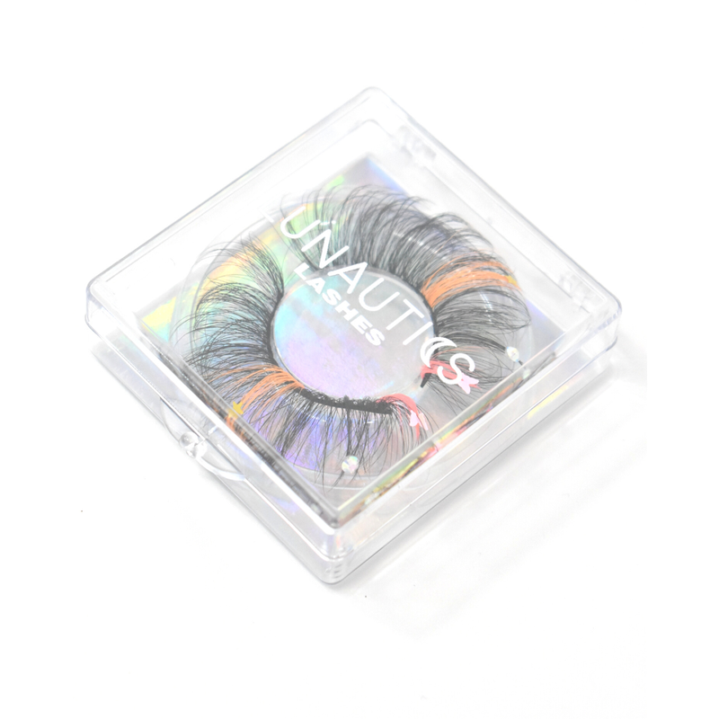 Lunautics Sorbet Sparkle - Faux Mink Glam Glitter & Rhinestone Glitter Lashes False Eyelashes