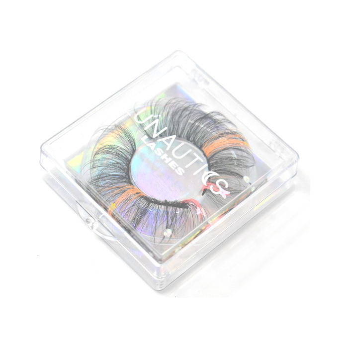 Sorbet Sparkle - Faux Mink Glam Glitter & Rhinestone Glitter Lashes