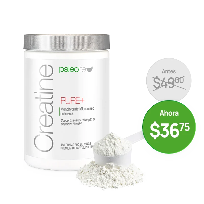 Paleolife Creatine Pure+ Black 1 Pack,3 Pack,6 Pack