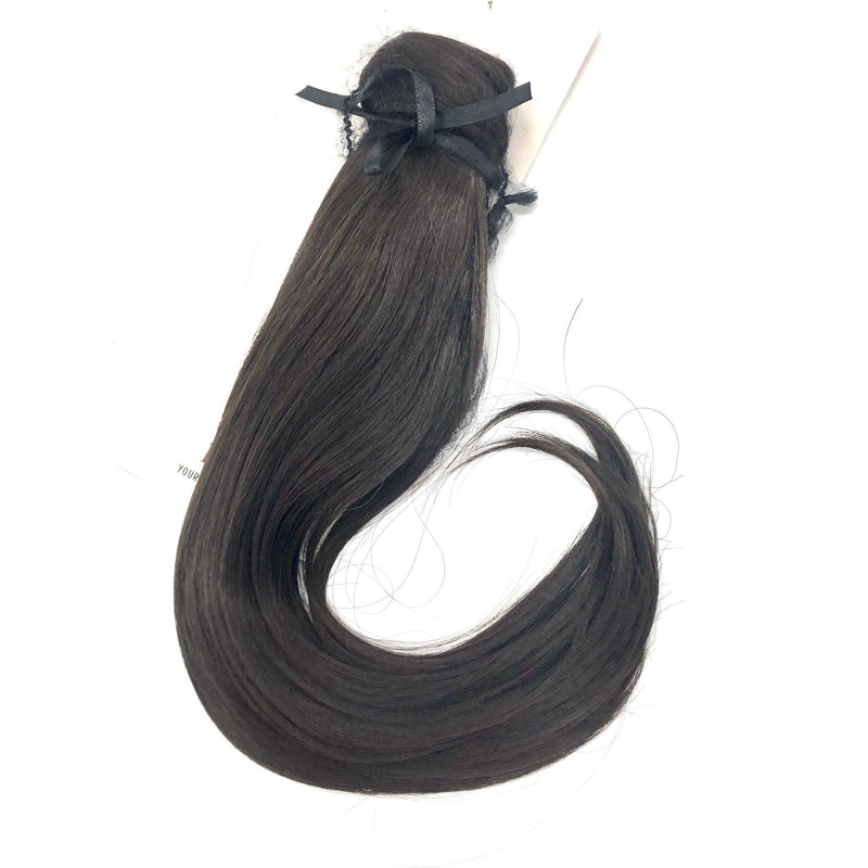 VIP Extensions Hairdo 18 Simply Straight Wrap Around Ponytail, Color RL12/22 Cappuccino Hair Extension