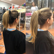 VIP Extensions Hairdo 18 Simply Straight Wrap Around Ponytail, Color RL12/22 Cappuccino Hair Extension
