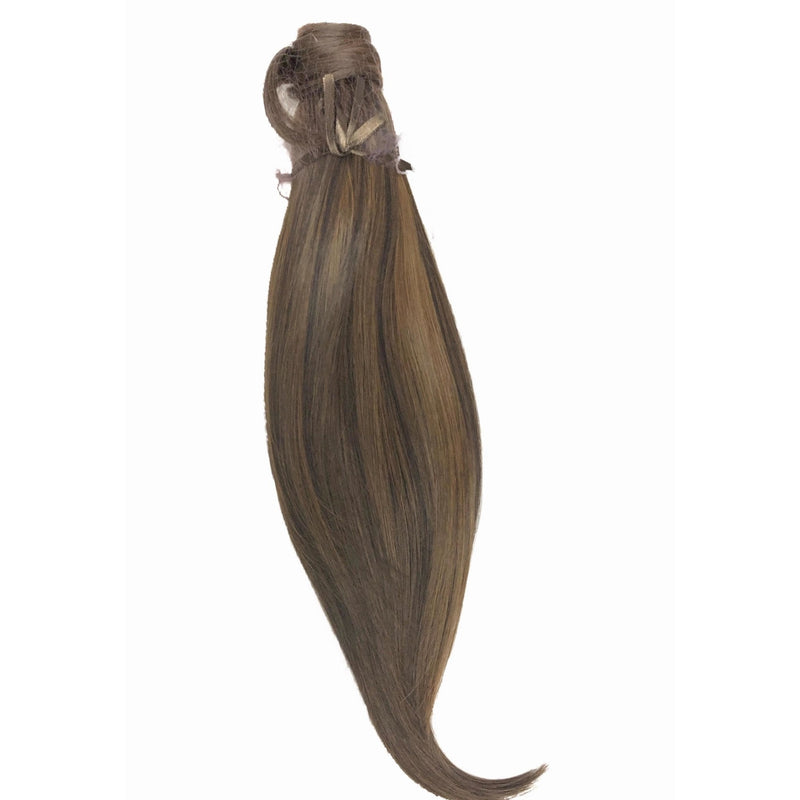 VIP Extensions Hairdo 18 Simply Straight Wrap Around Ponytail, Color RL12/22 Cappuccino Hair Extension