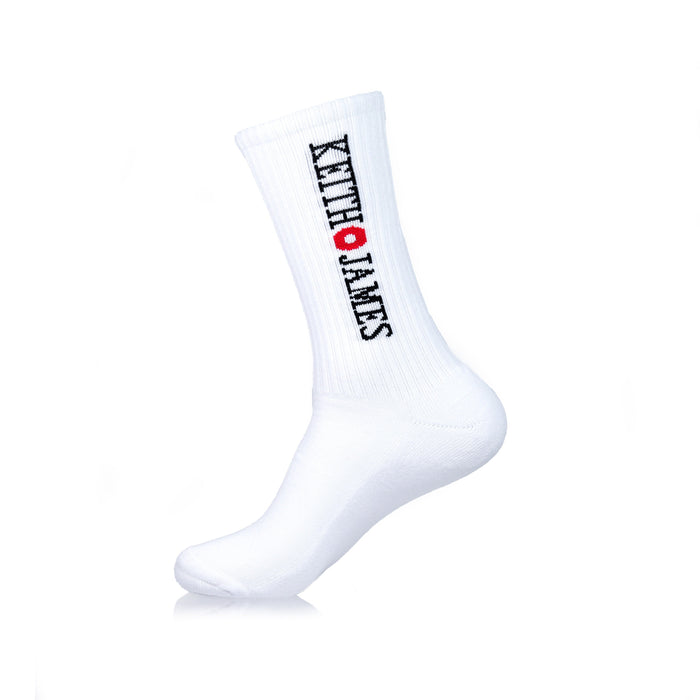 KJ Casual Socks (White)