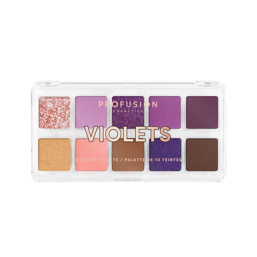 Profusion Cosmetics Violets 10 shade palette Eyes