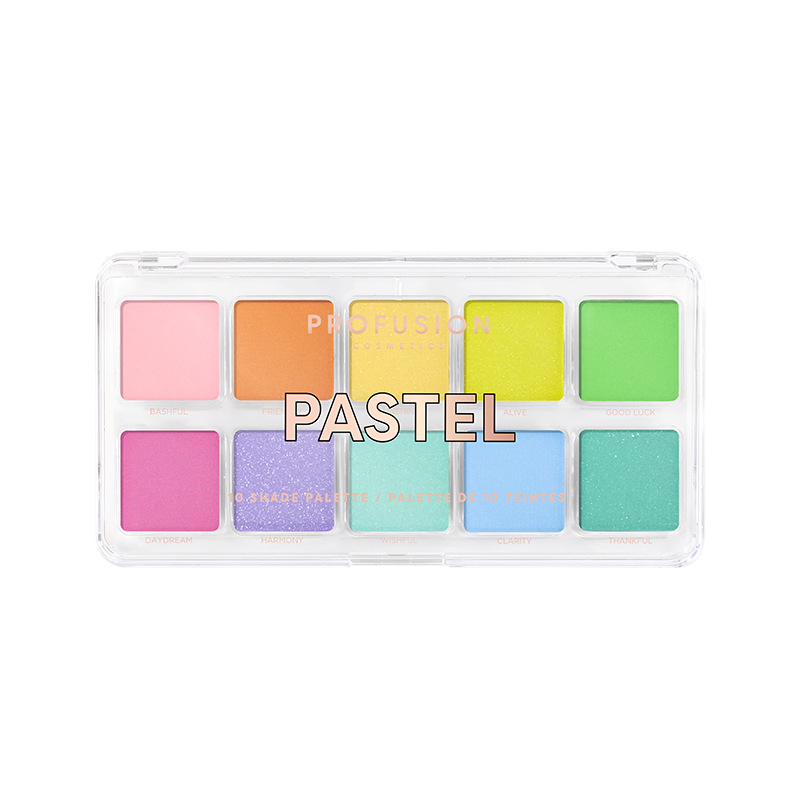 Profusion Cosmetics Pastel 10 shade palette Eyes