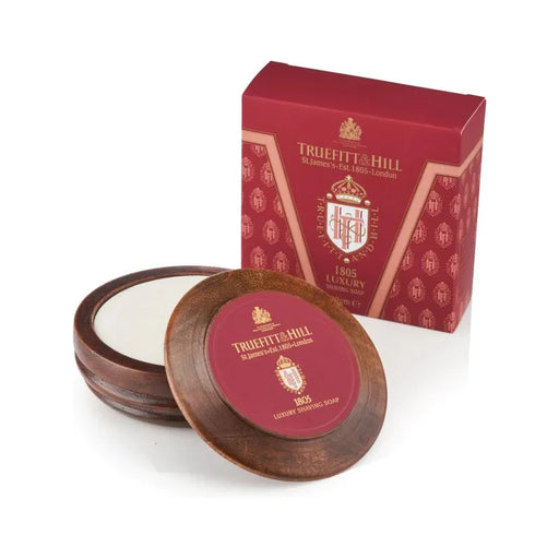 Truefitt & Hill Mayfair Luxury Shaving Soap in Wooden Bowl 3.5oz