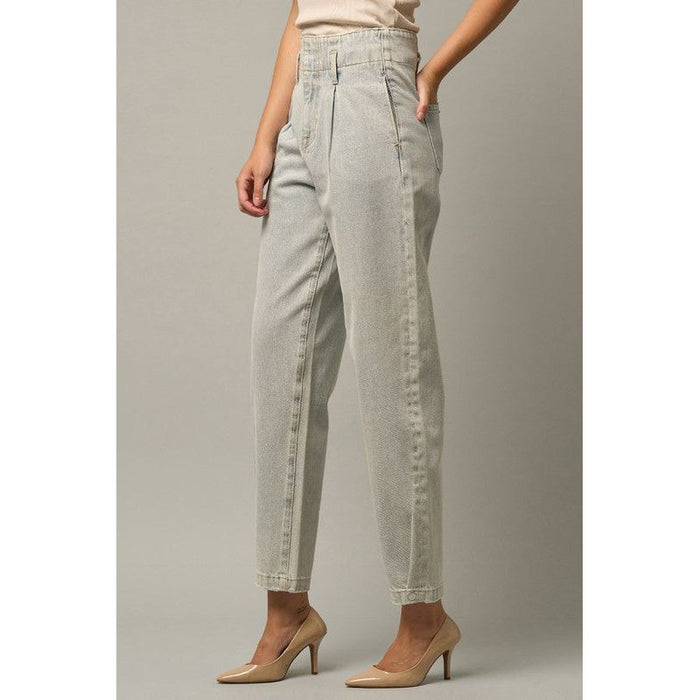 Super High Waist Balloon Jeans