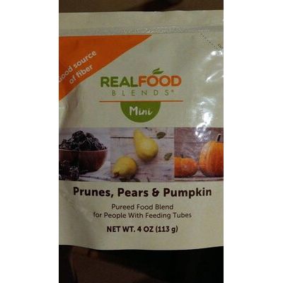 0 Blends Prunes Pears Pumpkin Black