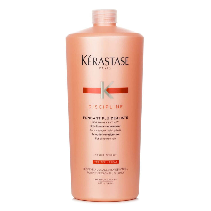 Nava Beauty Kerastase Discipline Fondant Fluidealiste Smooth-in-Motion Care 34 OZ White Smoke