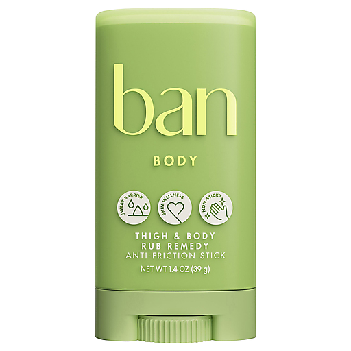 Ban Ban Anti Friction Stick, Body 1.4 Oz Deodorant