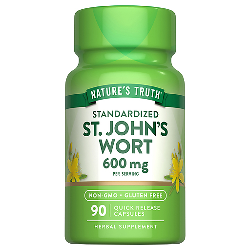 Nature's Truth Nature's Truth Standardized St. John's Wort 300 Mg Quick Release Capsules - 90ct Vitamins & Supplements