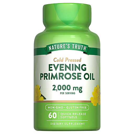 Nature's Truth NT  Evening Primrose Gc 2,000mg Cold 60 Vitamins & Supplements