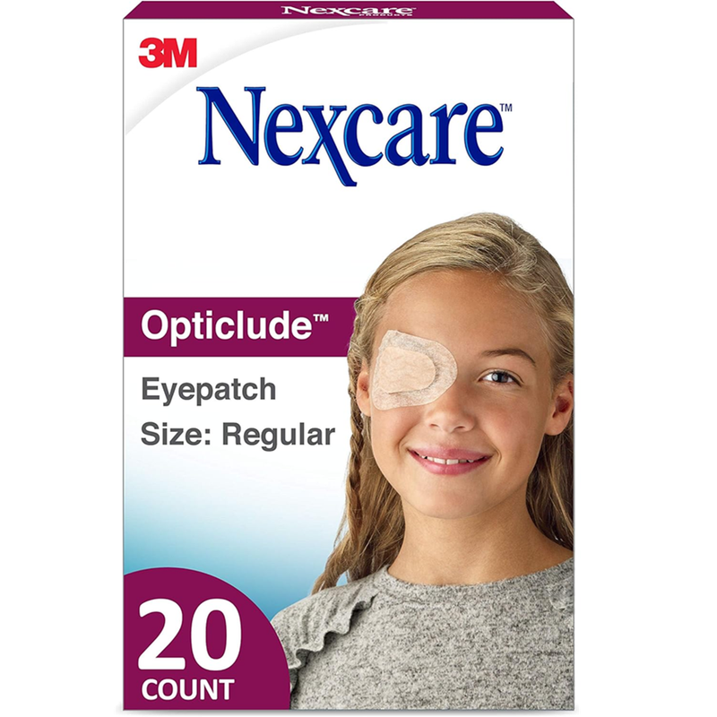 Nexcare Nexcare Opticlude Orthoptic Eye Patch, Regular Size, 20 Count First Aid