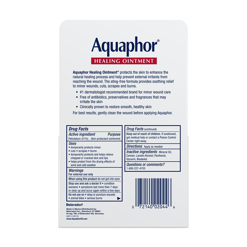 Aquaphor Aquaphor Healing Skin Ointment, Advanced Therapy, 2 Pack, 0.35 Oz Ea Diaper Rash Treatments