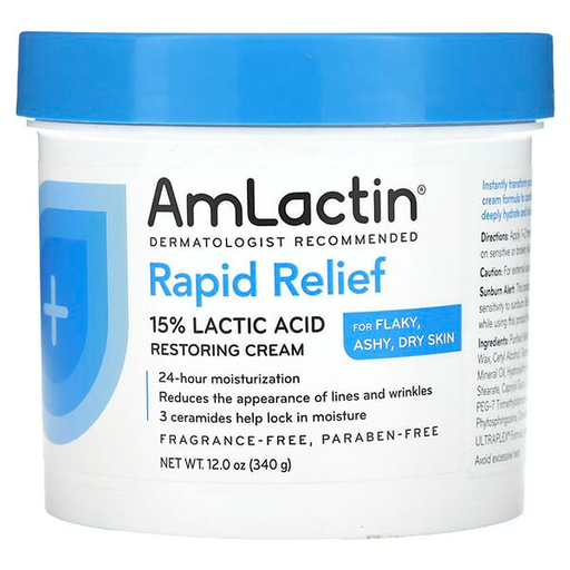 AmLactin AmLactin Rapid Relief Moisturizing Cream - 12 Oz Bath & Body